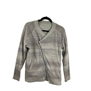 Lululemon Mula Bundle Wrap Jacket Women's Size 4 Heathered Gray